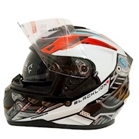 Casco de Moto Certificado Integral LionSun – Talla L